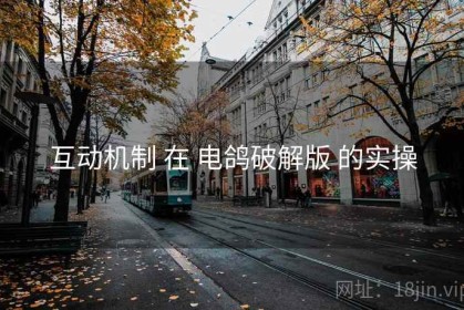 互动机制 在 电鸽破解版 的实操