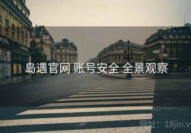 岛遇官网 账号安全 全景观察