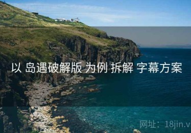 以 岛遇破解版 为例 拆解 字幕方案