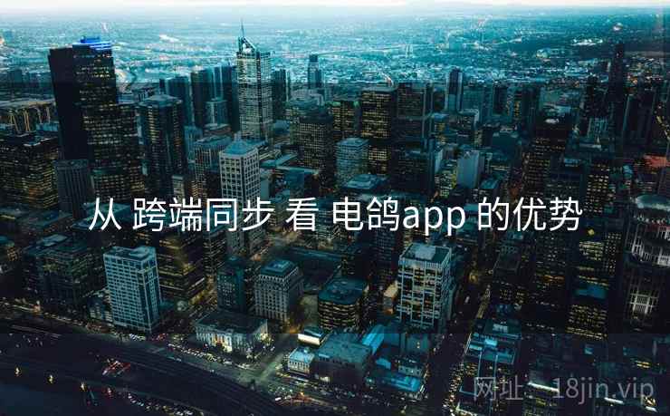 从 跨端同步 看 电鸽app 的优势