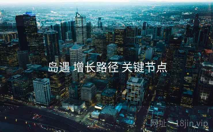 岛遇 增长路径 关键节点