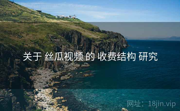 关于 丝瓜视频 的 收费结构 研究